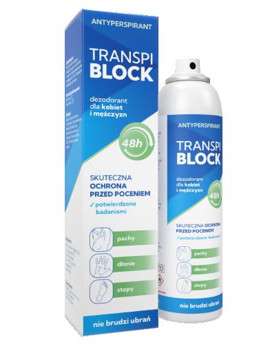  Transpiblock Deo Dezodorant dla kobiet i mężczyzn 48h, 150 ml - Apteka internetowa Melissa  