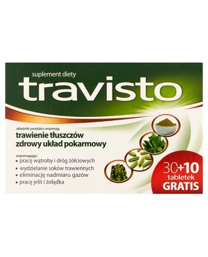  TRAVISTO, tabletki, 40 sztuk - Apteka internetowa Melissa  