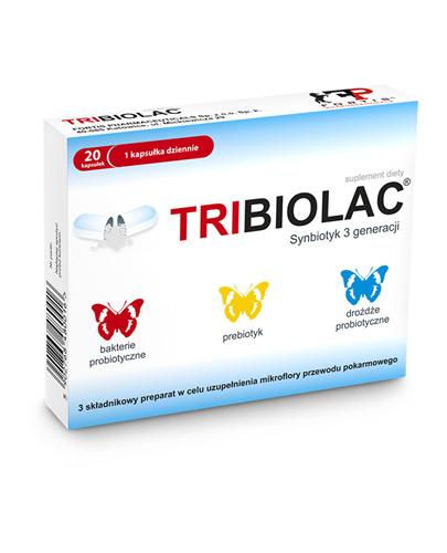 Tribiolac - 20 kaps. - cena, opinie, wskazania
