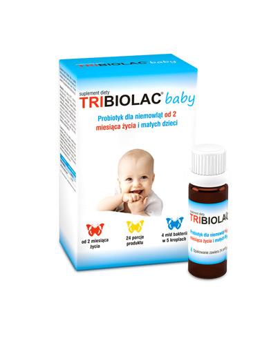  Tribiolac Baby krople, probiotyk dla dzieci, 5 ml - Apteka internetowa Melissa  