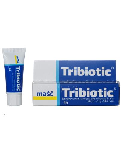 TRIBIOTIC Maść - 5 g - cena, opinie, stosowanie