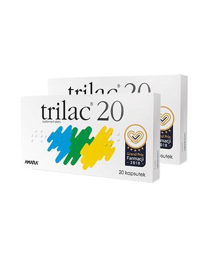  TRILAC 20, 2 x 20 kaps., cena, opinie, wskazania - Apteka internetowa Melissa  