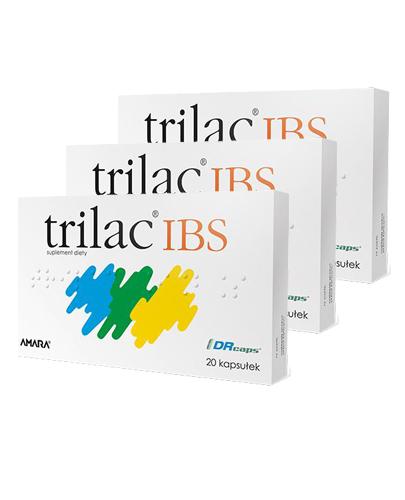  TRILAC IBS, 3 x 20 kaps., cena, opinie, wskazania  - Apteka internetowa Melissa  