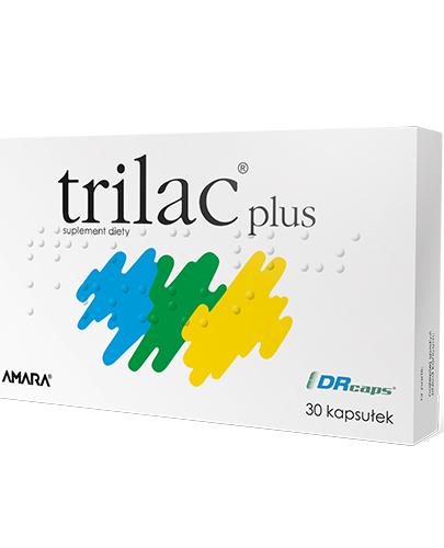 TRILAC PLUS, 30 kaps., cena, wskazania, właściwości - Apteka internetowa Melissa