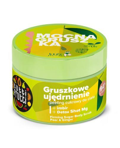  Tutti Frutti GRUSZKA i IMBIR + Detox Shot Mg Ujędrniający peeling cukrowy do ciała, 300 g - Apteka internetowa Melissa  