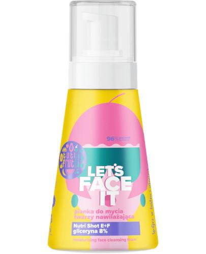  Tutti Frutti Let's Face It nawilżająca pianka do mycia twarzy z gliceryną 8% + Nutri Shot E+F 250 ml - Apteka internetowa Melissa  