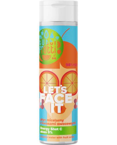  Tutti Frutti Let's Face It oczyszczający płyn micelarny z kwasami owocowymi i aloesem 5% + Energy Shot C 200 ml - Apteka internetowa Melissa  