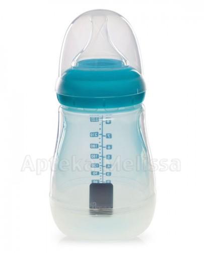  UMEE Antykolkowa butelka z osłonką do karmienia niebieska 0m+ - 260 ml - Apteka internetowa Melissa  