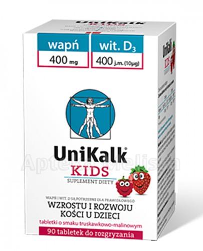  UNIKALK KIDS - 90 tabl.  - Apteka internetowa Melissa  