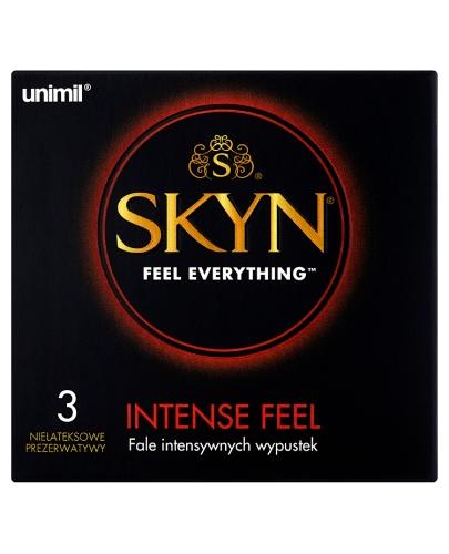 UNIMIL SKYN INTENSE FEEL Prezerwatywy z wypustkami - 3 szt. - Apteka internetowa Melissa