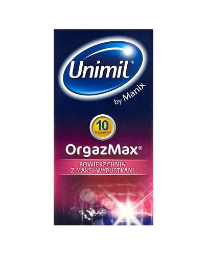  UNIMIL ORGAZMAX Prezerwatywy z wypustkami - 10 szt. - Apteka internetowa Melissa  