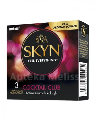  Unimil Skyn Cocktail Club prezerwatywy o smaku koktajli - 3 szt. - cena, opinie, właściwości - Apteka internetowa Melissa  