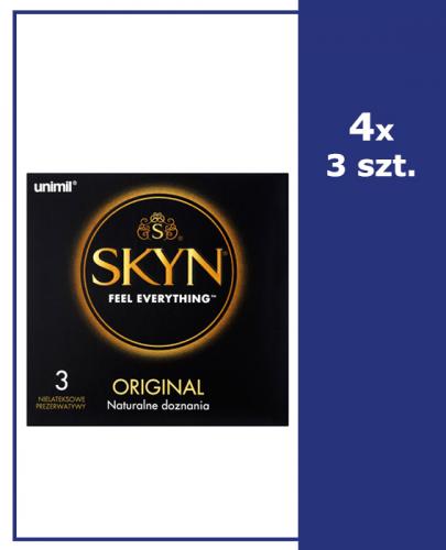 UNIMIL SKYN ORIGINAL - 4 x 3 szt.