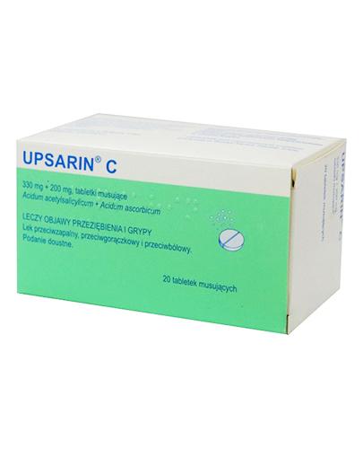  Upsarin C, 20 tabletek  (import równoległy, Delfarma)  - Apteka internetowa Melissa  