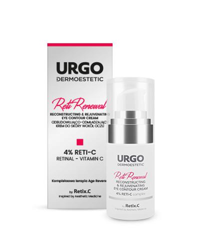 Urgo Dermoestetic Reti-Renewal Odbudowująco-Odmładzający Krem do skóry wokół oczu, 15 ml - Drogeria Melissa