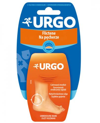 URGO na pęcherze rozmiar duży, 5 sztuk