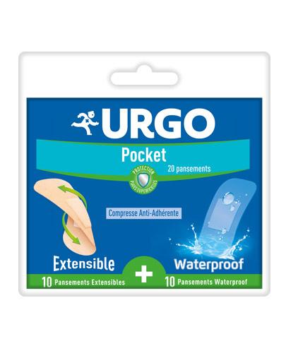  URGO Pocket Opatrunek do ochrony ran powierzchniowych, 20 sztuk - Apteka internetowa Melissa  