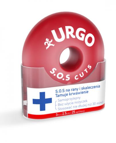 URGO S.O.S CUTS Opatrunek na rany i skaleczenia - 1 szt. - Apteka internetowa Melissa