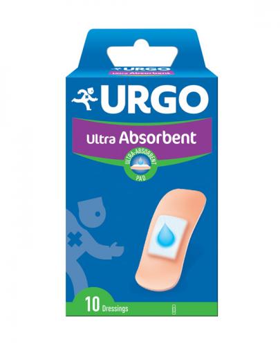 URGO ULTRA ABSORBENT Plastry z kompresem chłonnym - 10 szt. - Apteka internetowa Melissa