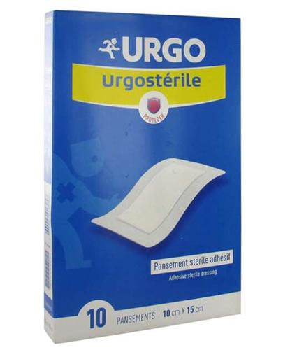 Urgo Urgosterile 10 cm x 15 cm, 10 sztuk - Drogeria Melissa