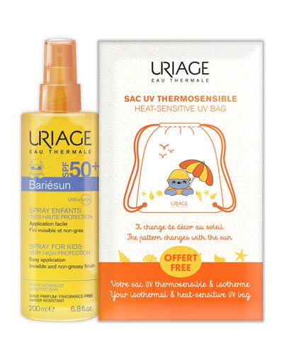  URIAGE BARIESUN Spray dla dzieci SPF 50+ - 200 ml + Plażowy plecak termiczny - Apteka internetowa Melissa  