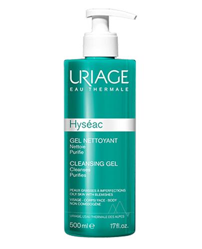 Uriage Hyseac Żel oczyszczający do twarzy dla cery mieszanej, tłustej i trądzikowej - 500 ml - cena, opinie, właściwości - Apteka internetowa Melissa
