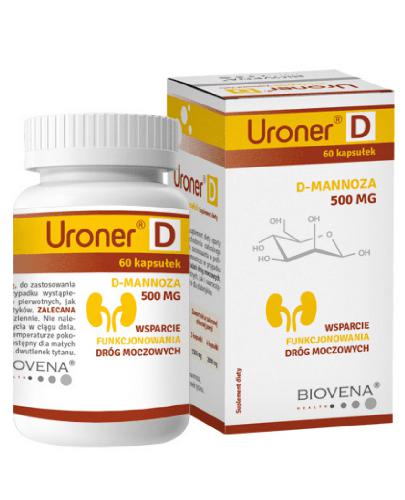 Uroner D - 60 kaps.