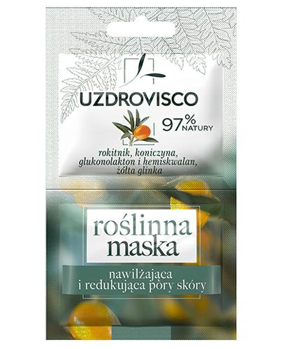  Uzdrovisco Roślinna maska nawilżająca i redukująca pory skóry Rokitnik - 2 x 5 ml - cena, opinie, skład - Apteka internetowa Melissa  