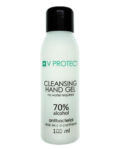 V Protect cleansing hand gel 70% alkoholu - 100 ml Żel antybakteryjny do rąk - cena, opinie, stosowanie - Apteka internetowa Melissa