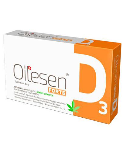  Valentis Oilesen Forte Vitamin D3 4000, 60 kaps., cena, opinie, składniki - Apteka internetowa Melissa  