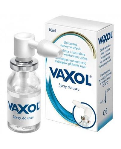 Vaxol, spray do usuwania woskowiny usznej, 10 ml