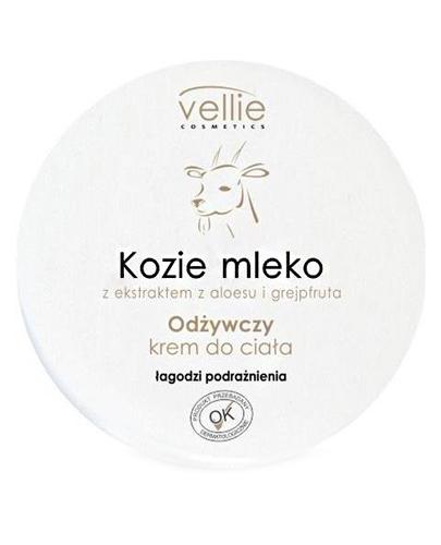  Vellie Cosmetics kozie mleko odżywczy krem do ciała, 200 ml, cena, opinie, właściwości - Apteka internetowa Melissa  