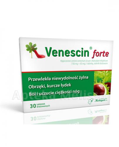 VENESCIN FORTE, 30 tabletek - Apteka internetowa Melissa