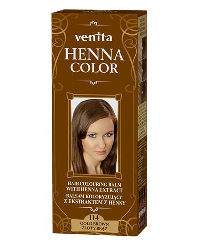  VENITA Henna Color Balsam Koloryzujący nr 114 Złoty Brąz, 75 ml - Apteka internetowa Melissa  