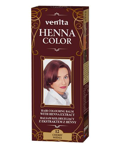  VENITA Henna Color Balsam Koloryzujący nr 12 Wiśnia, 75 ml - Apteka internetowa Melissa  