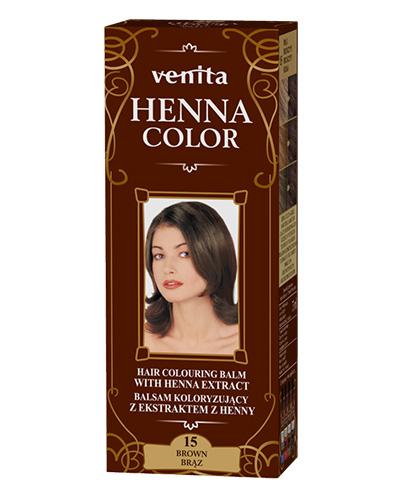  VENITA Henna Color Balsam Koloryzujący nr 15 Brąz, 75 ml - Apteka internetowa Melissa  