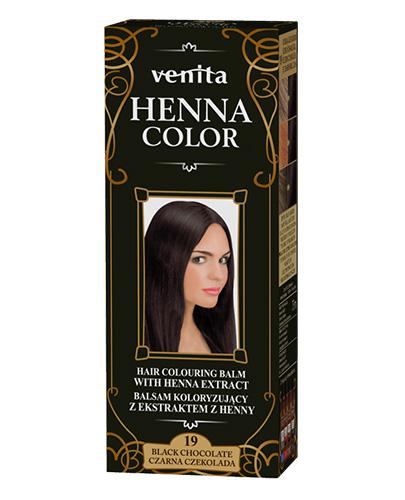  VENITA Henna Color Balsam Koloryzujący nr 19 Czarna Czekolada, 75 ml - Apteka internetowa Melissa  