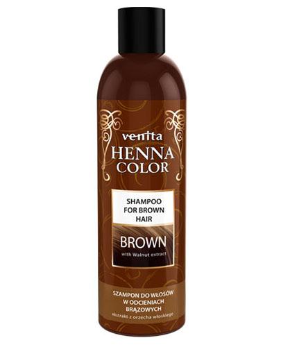  VENITA Henna Color Szampon podtrzymujący kolor Brown, 250 ml - Apteka internetowa Melissa  