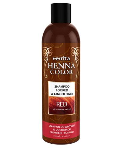  VENITA Henna Color Szampon podtrzymujący kolor Red, 250 ml - Apteka internetowa Melissa  