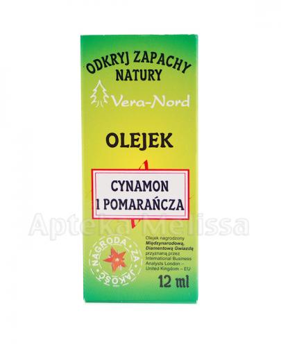  VERA-NORD Olejek zapachowy cynamon i pomarańcza - 12 ml - Apteka internetowa Melissa  