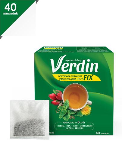 VERDIN FIX - 40 sasz. - Apteka internetowa Melissa