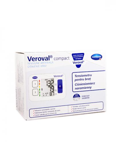 VEROVAL COMPACT Ciśnieniomierz naramienny - 1 szt. - Apteka internetowa Melissa