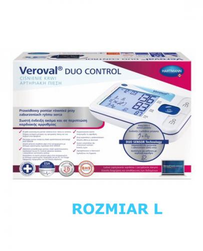 VEROVAL DUO CONTROL Ciśnieniomierz naramienny z mankietem rozm. L - 1 szt. - Apteka internetowa Melissa