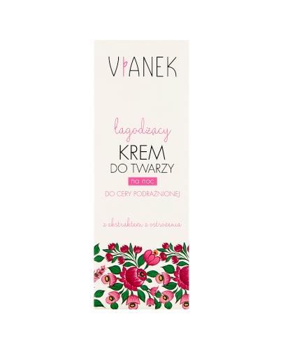 VIANEK Łagodzący krem do twarzy na noc - 50 ml - Apteka internetowa Melissa