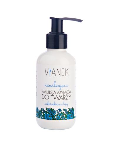 VIANEK Nawilżająca emulsja myjąca do twarzy - 150 ml