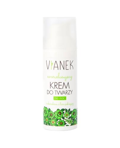  VIANEK Krem normalizujący do twarzy na noc - 50 ml - Apteka internetowa Melissa  