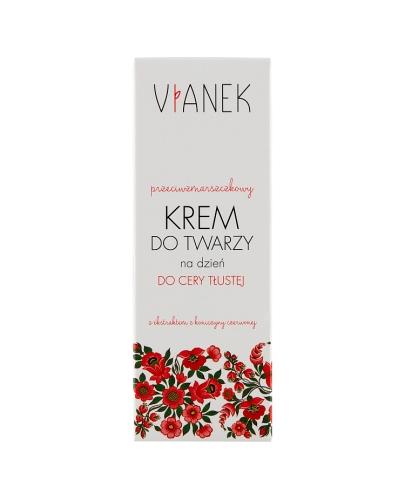 VIANEK Przeciwzmarszczkowy krem do twarzy na dzień, cera tłusta - 50 ml