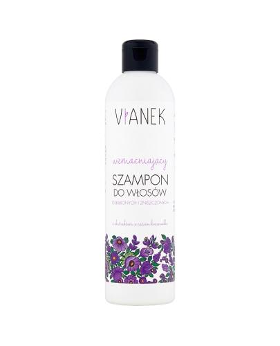 VIANEK Szampon wzmacniający do włosów osłabionych i zniszczonych - 300 ml