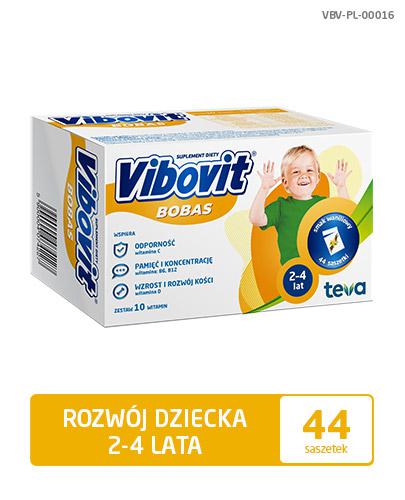 VIBOVIT BOBAS Waniliowy - 44 sasz. - Apteka internetowa Melissa