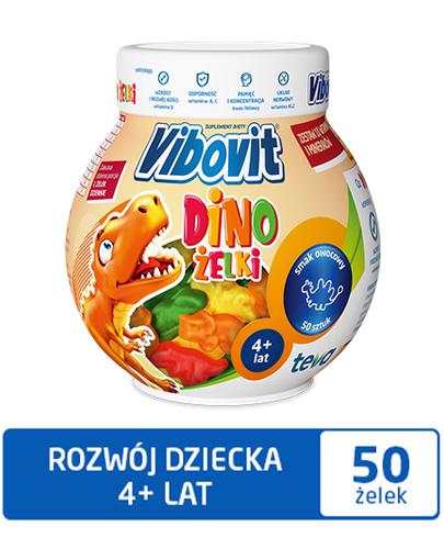 VIBOVIT DINO ŻELKI - 50 szt. - Apteka internetowa Melissa